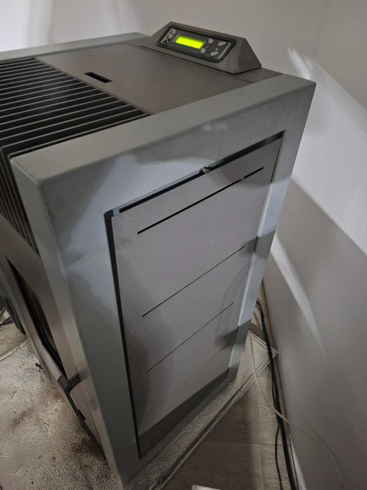 италианска пелетна печка, употребявана