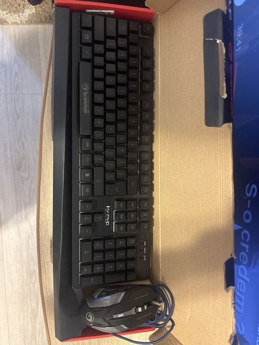 Calculator Ryzen 3 +Kit tastatura,mouse și căști gaming
