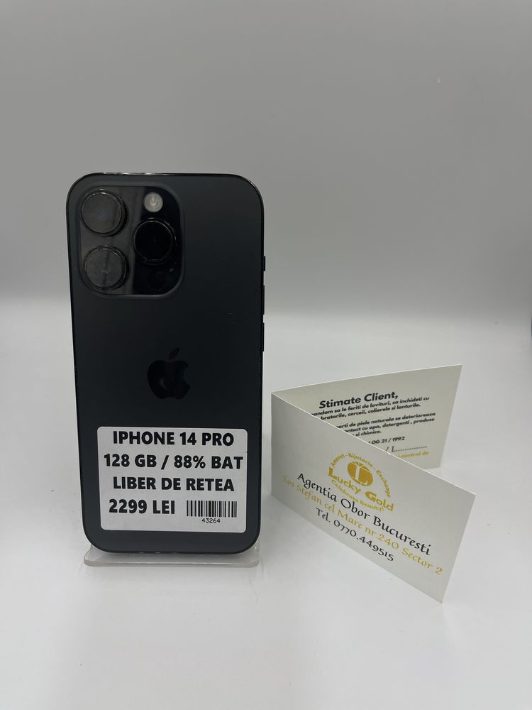 Iphone 14 Pro  128GB/88% baterie #43264