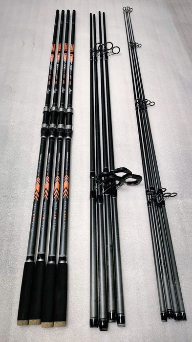 SET 4 Lansete CRAP EastShark 3 SEGMENTE 3.90M 3.75LBS