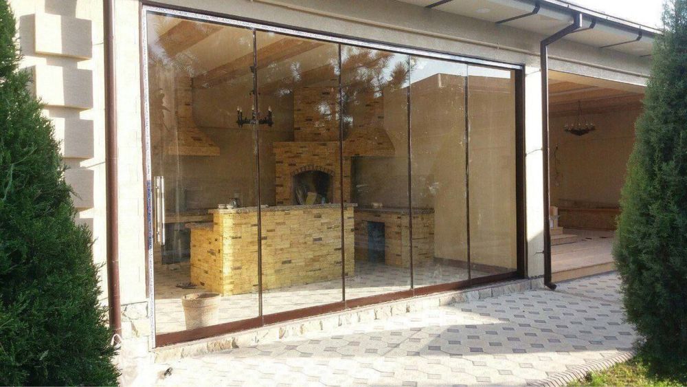 Пластиковые окна двери Акфа, Akfa romlar