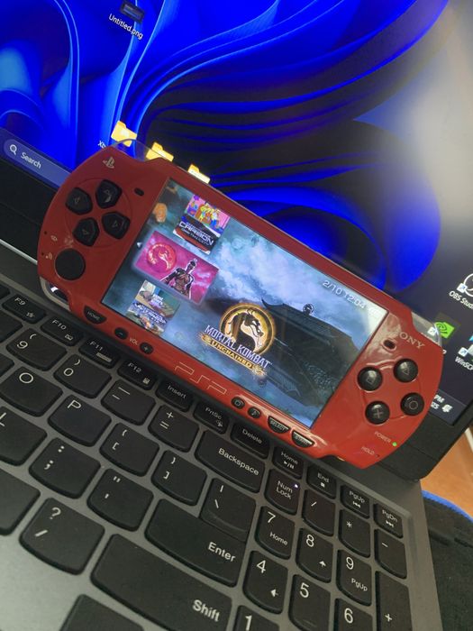 Vand PSP 1000 modat, 128GB SD cu peste 40 de jocuri