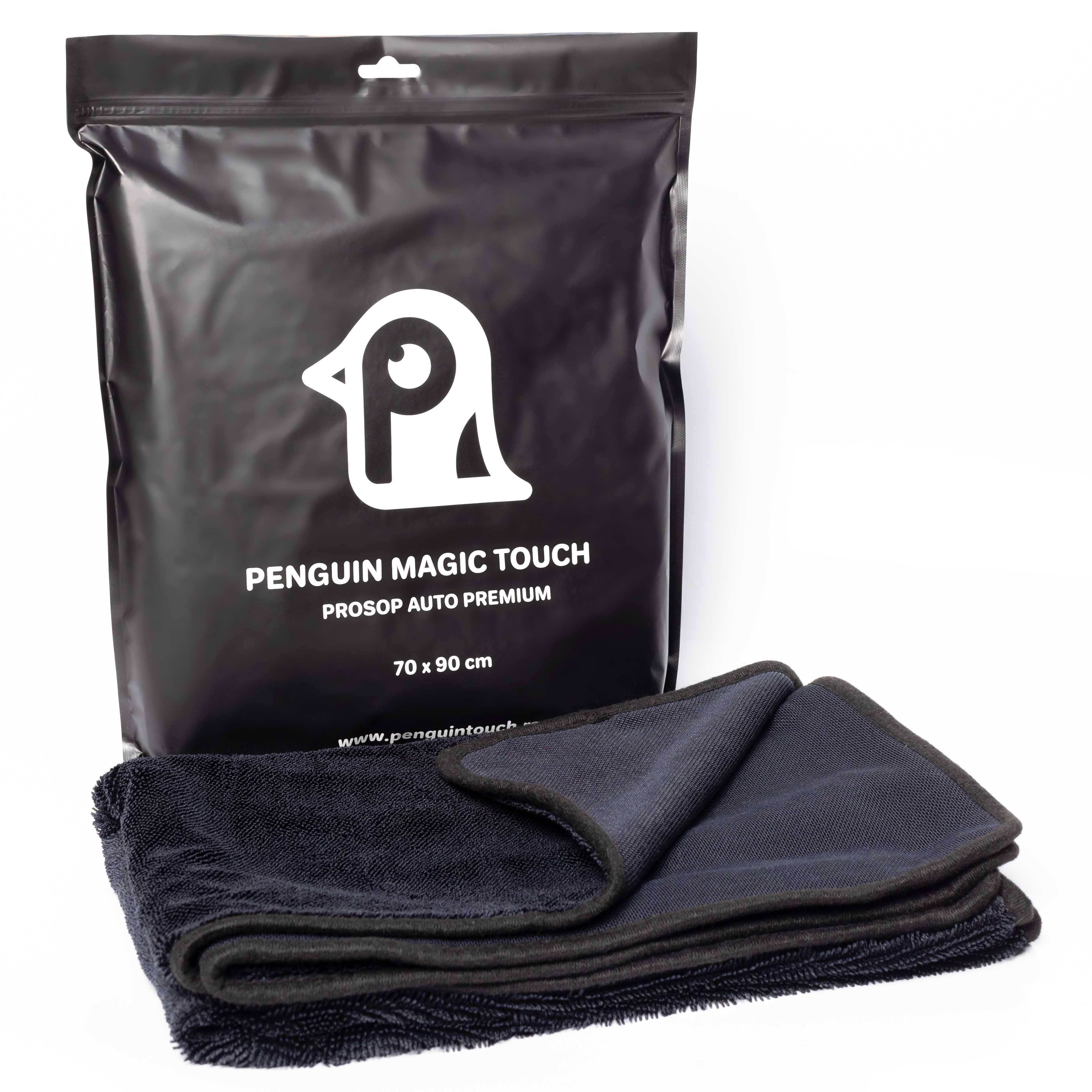 PREMIUM: Prosop Auto Microfibla Penguin Magic Touch Pachet COMBO