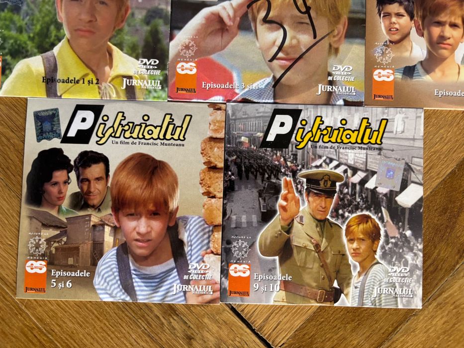 5 Buc DVD-uri Filmul Pistruiatul Ep. 1-10 Colectia Jurnalul National