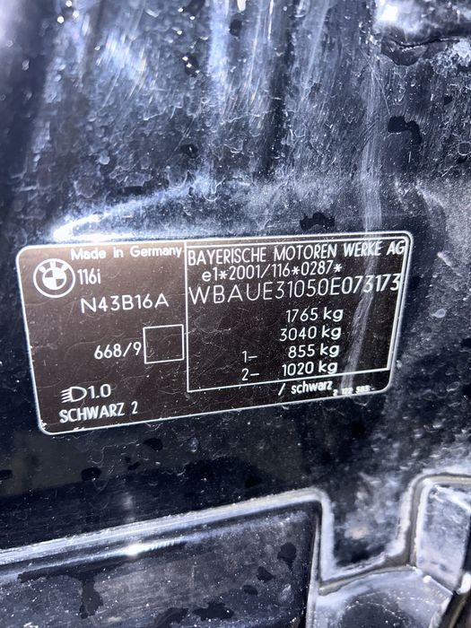 Bmw seria 1 e87 Facelift