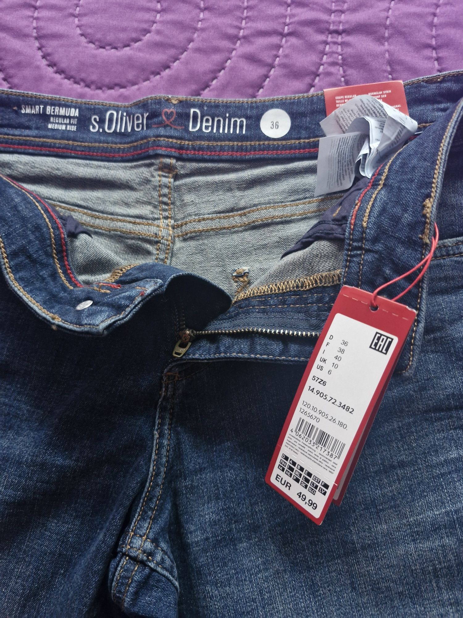 Pantaloni scurti dama,S.Oliver,36