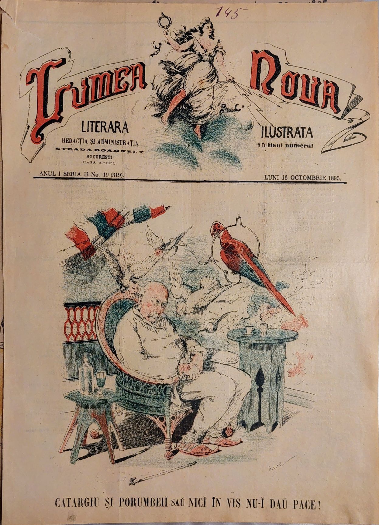 Lumea Noua-ziar de colectie, 1895