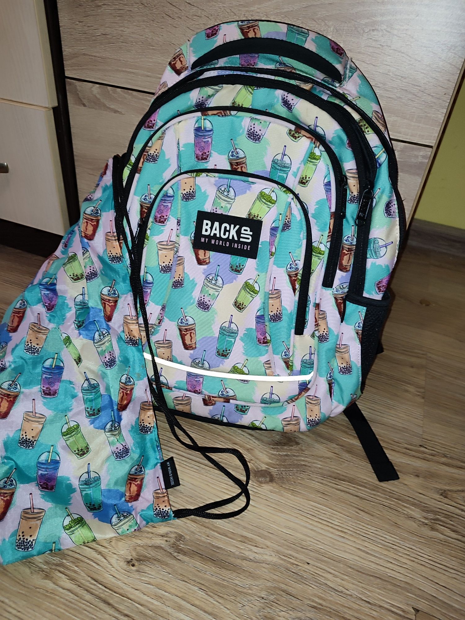 Ученическа раница Back up bubal tea