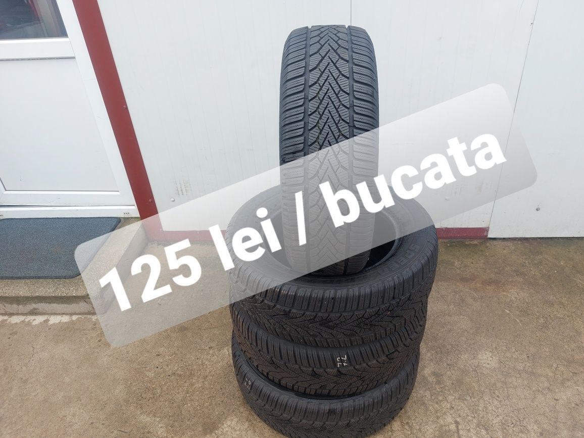 125 lei bucata! Set anvelope IARNA/M+S 215 60 16 Semperit