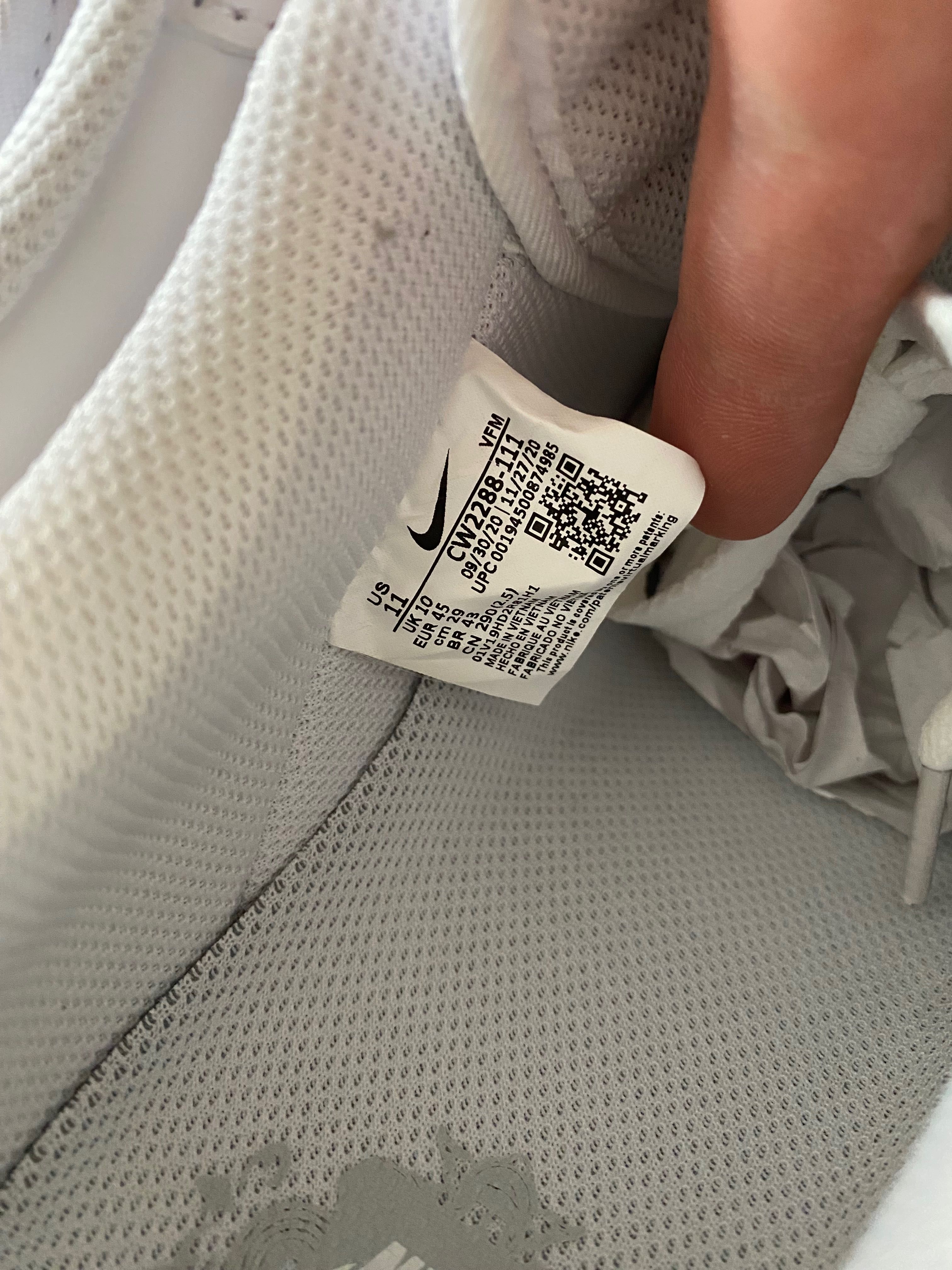 NIKE AIR FORCE 1 ‘07 white/white 45