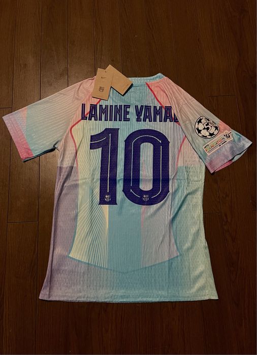Tricou Barcelona Lamine Yamal Editie Speciala Turcoaz