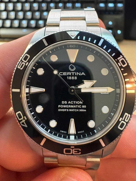 Ceas Certina DS Action Diver 38 mm Powermatic 80