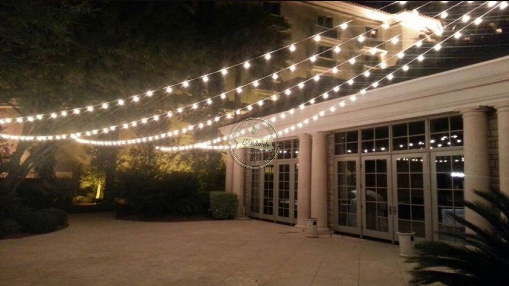 Ghirlanda Luminoasa de Exterior, Lumina Calda /Rece, Lungime 22 m, cu