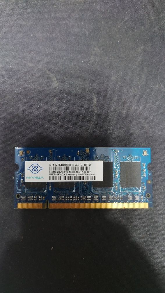 512MB DDR2 667MHZ - Nanya