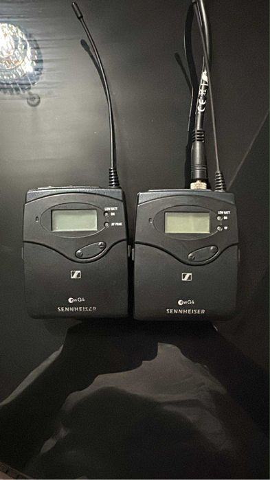 Sennheiser g4 ew100 2 lavaliere