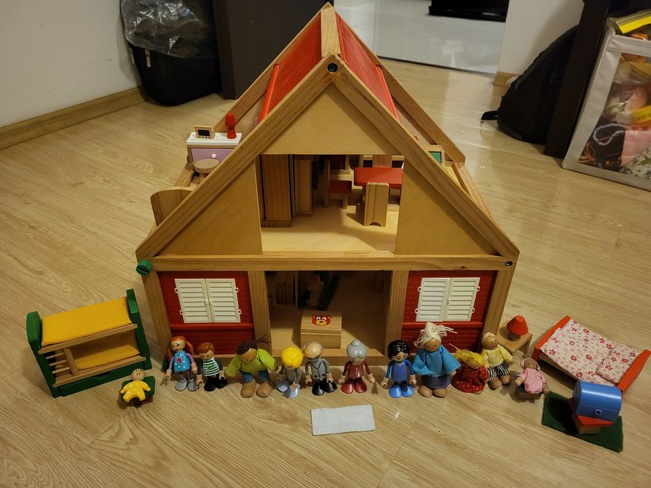 Căsuța din lemn pt copii Lidl