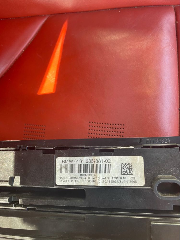 BMW F30 climate control / Управление климатроник климатик бмв