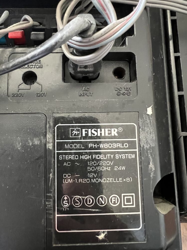 Radio FISHER Model PH-W803RLO