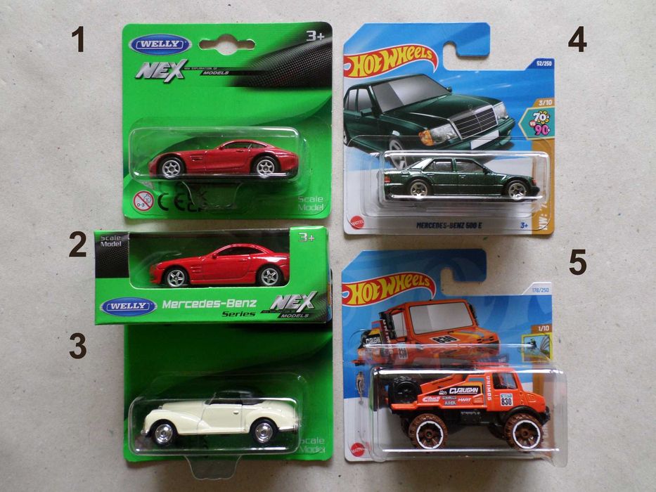 Колички Mercedes-Benz - 44,00 лева (22,00 EURO)