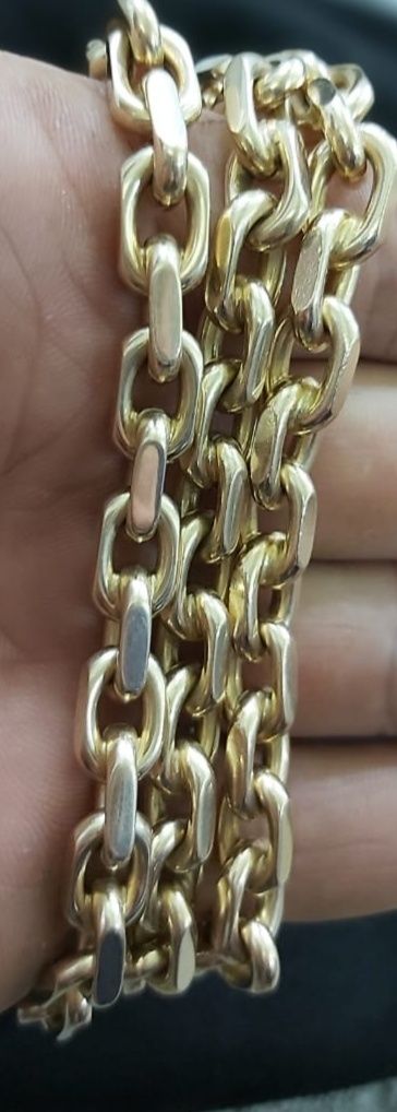 Золотая цепь  (якорное плетение) 186.6 грамм.21500 за грамм.