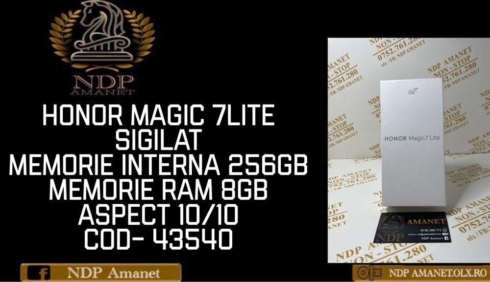 NDP Amanet Braila Honor Magic 7Lite( 43540)