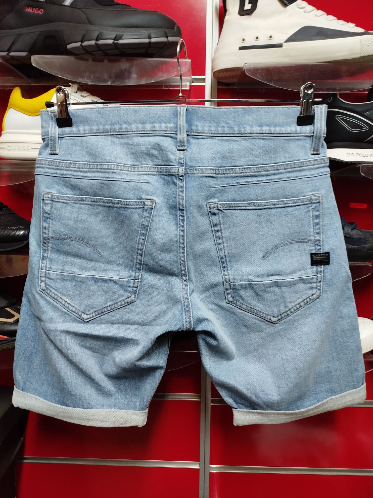 Оригинални къси дънки G-Star Raw D-Staq  W35 W36 W38 нови мъжки