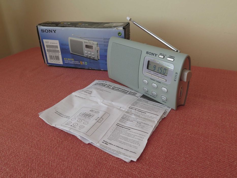 ново,Vintage, Sony ICF-M410L - радио