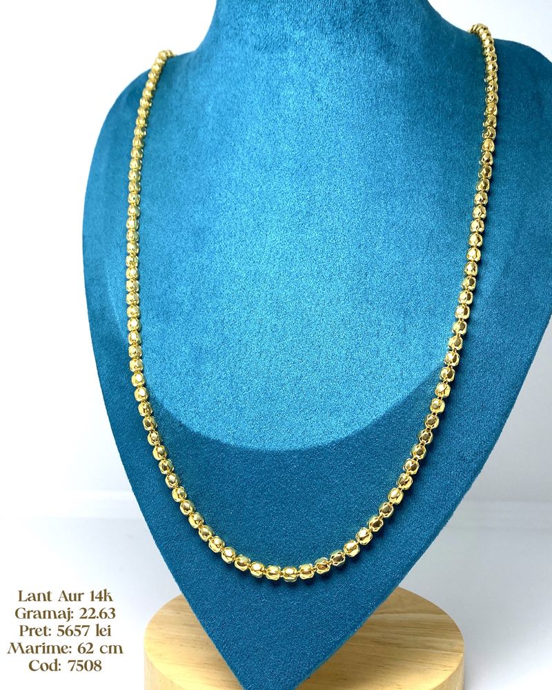 (7508) Lant Aur 14k 22,63g FB Bijoux Euro Gold Galati