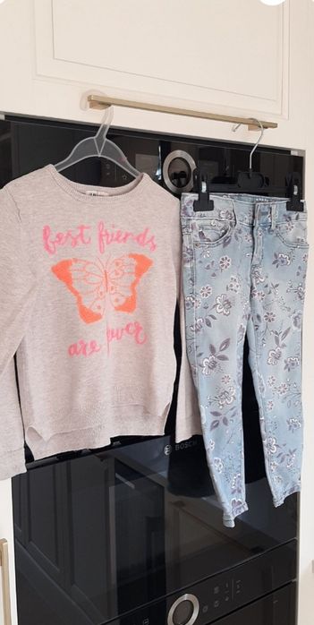 Blugi GapKids+puloveraș H&M/2-4 ani