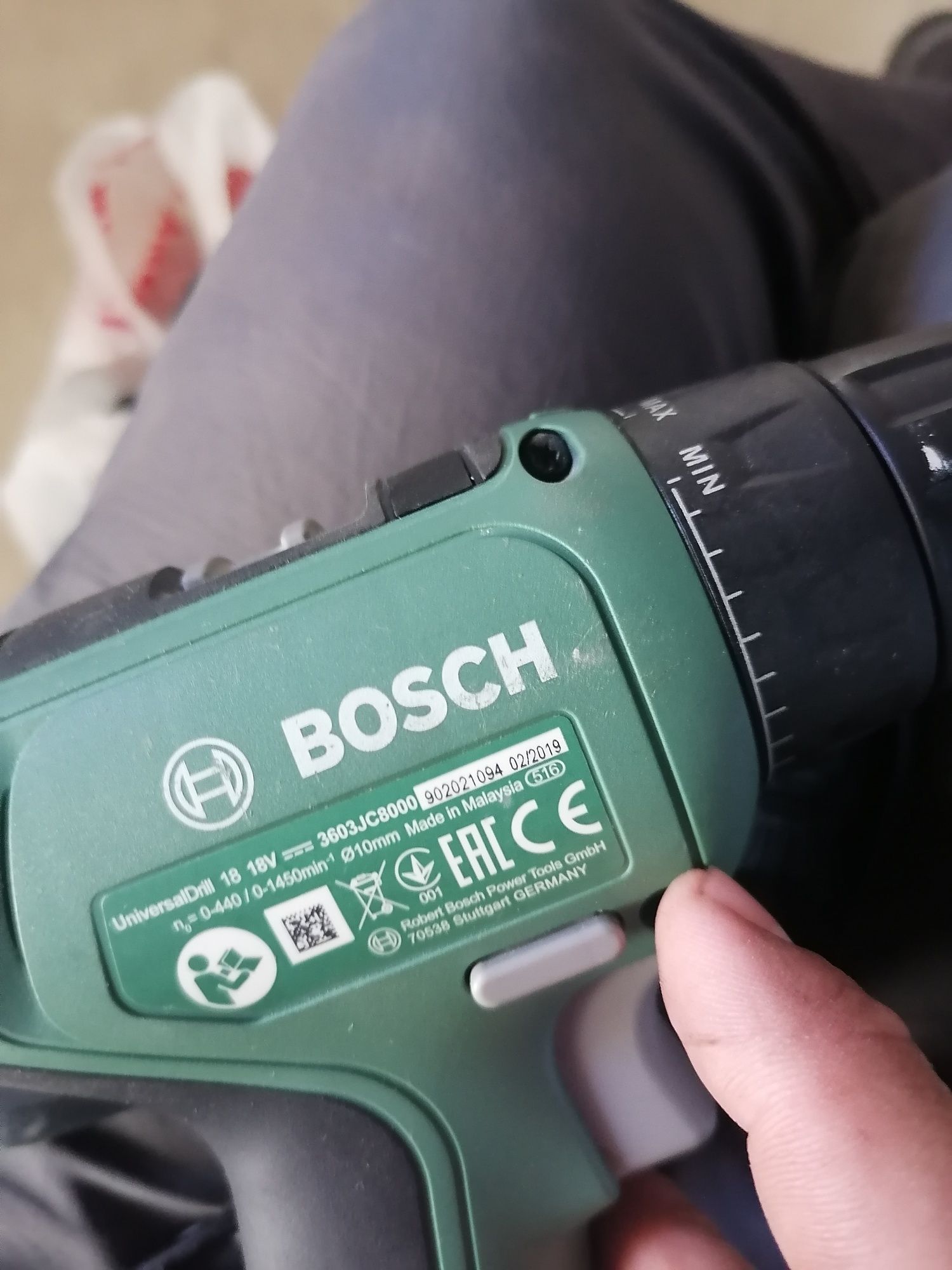 Filetanta bosch 18v