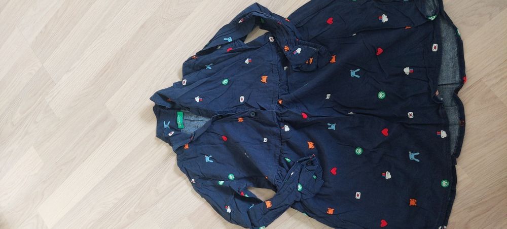 Огромен лот дрехи Zara, Benetton, HM, Adidas, Reserved 128 см, 7-8 г.