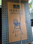 Scaun de masa Lorelli Marcel Tender Blue Fun, Albastru