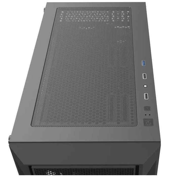 Кутия Raijintek ARCADIA III, USB 3.0, с прозорец, черна,