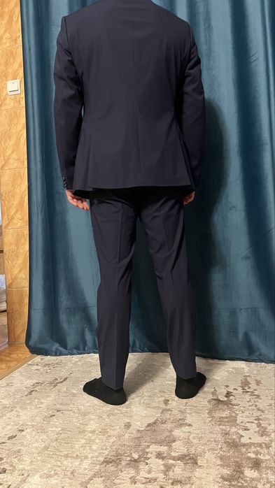 Costum barbat albastru Mc Neal calitate premium 46 - nou cu eticheta