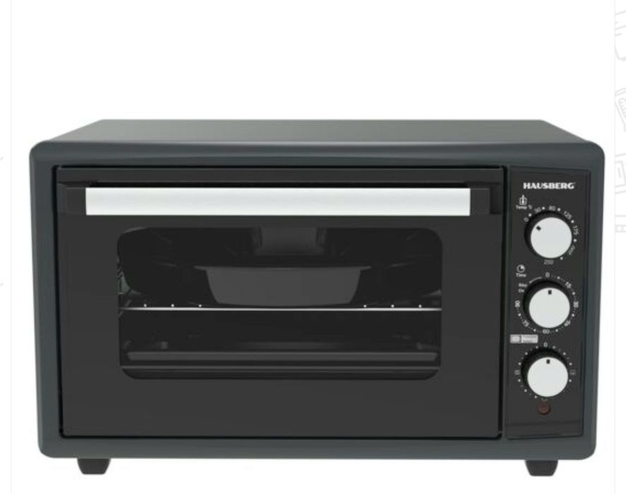 Cuptor electric HAUSBERG 55 L 2000 W functie conversie NOU - 450 Lei