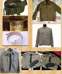 Военные формы НВП : рубашки, ремень