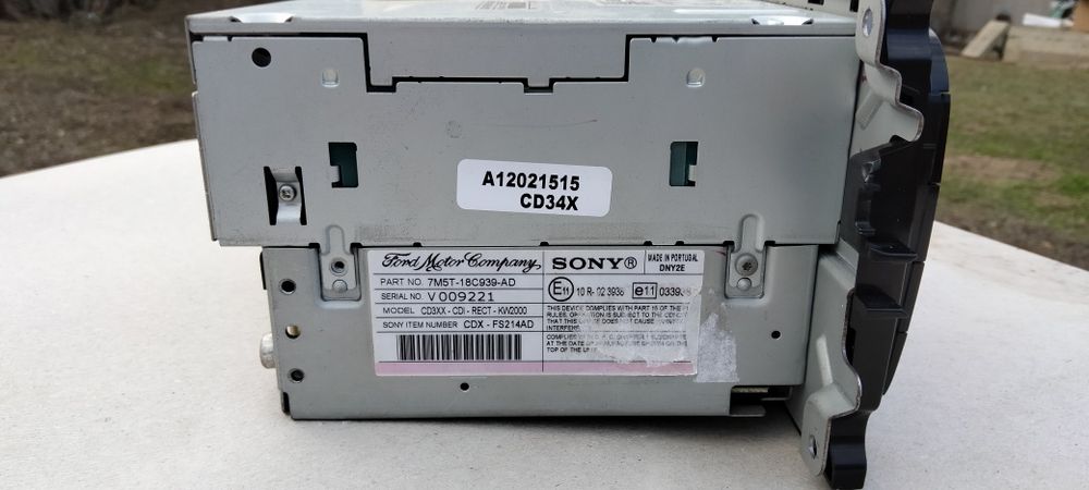 Radio cd Sony Ford