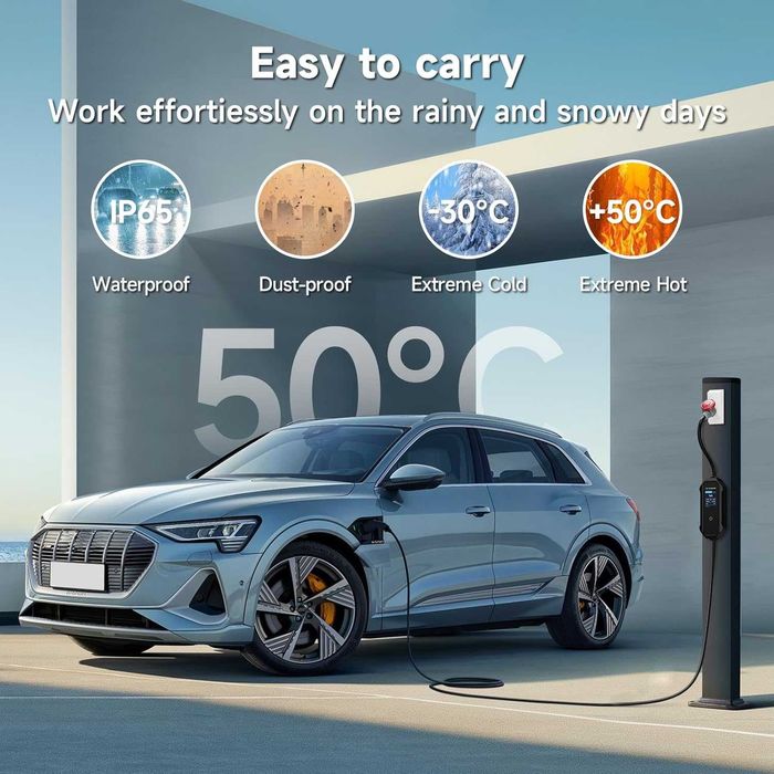 Чисто нов комплект кабели AFYEEV за електрически автомобили 11kW 8-16A