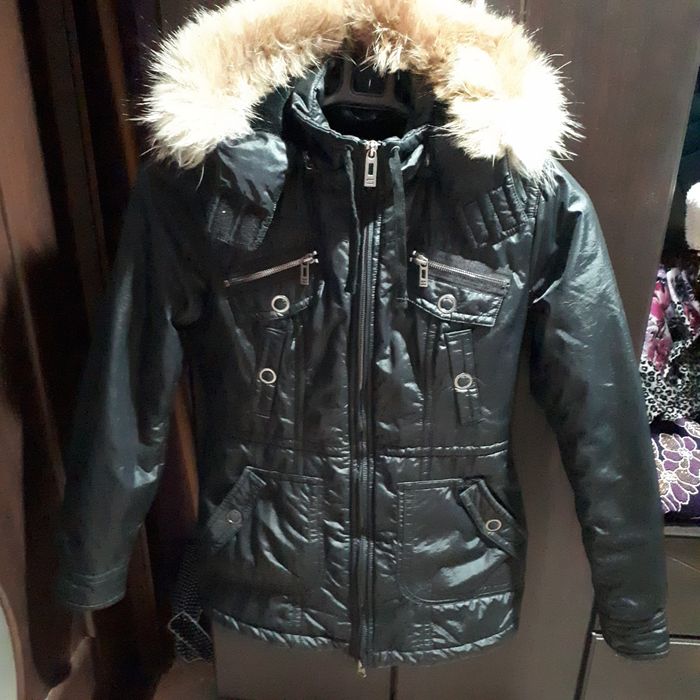 Куртка  с натуральным мехом