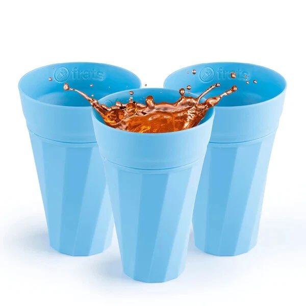 Set 3 pahare cu autoracire reutilizabile FRATS - SIGILAT