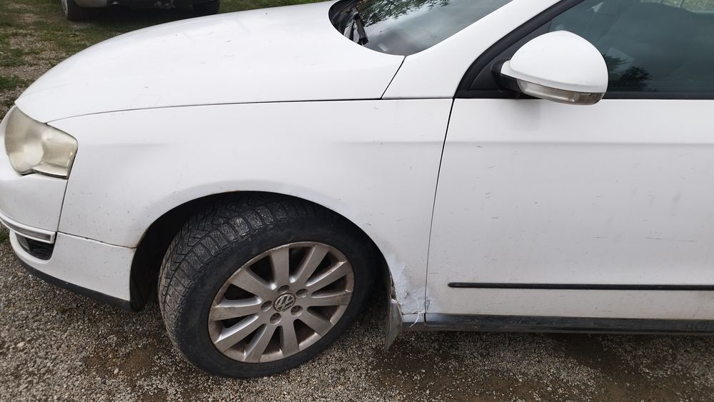 VW Passat cu probleme grave de caroserie