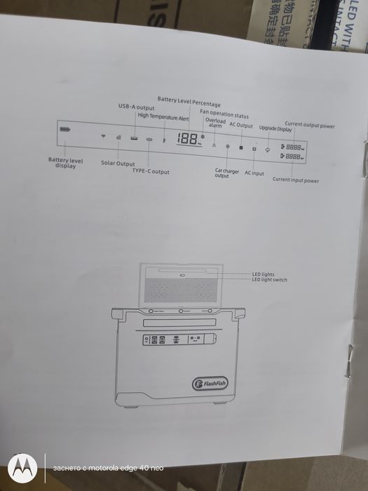 Преносима батерия 2000w