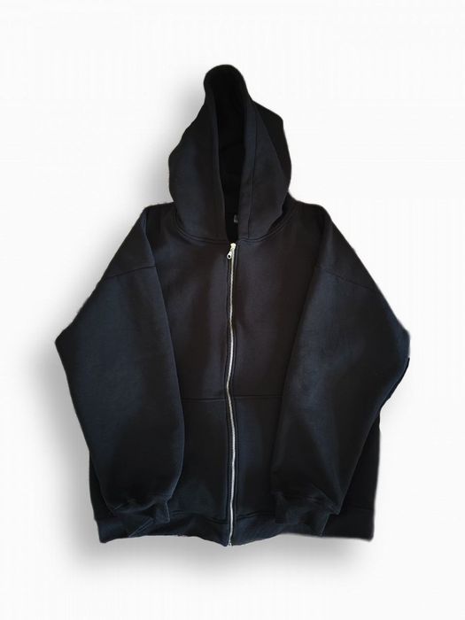 Чёрное зип худи xonas