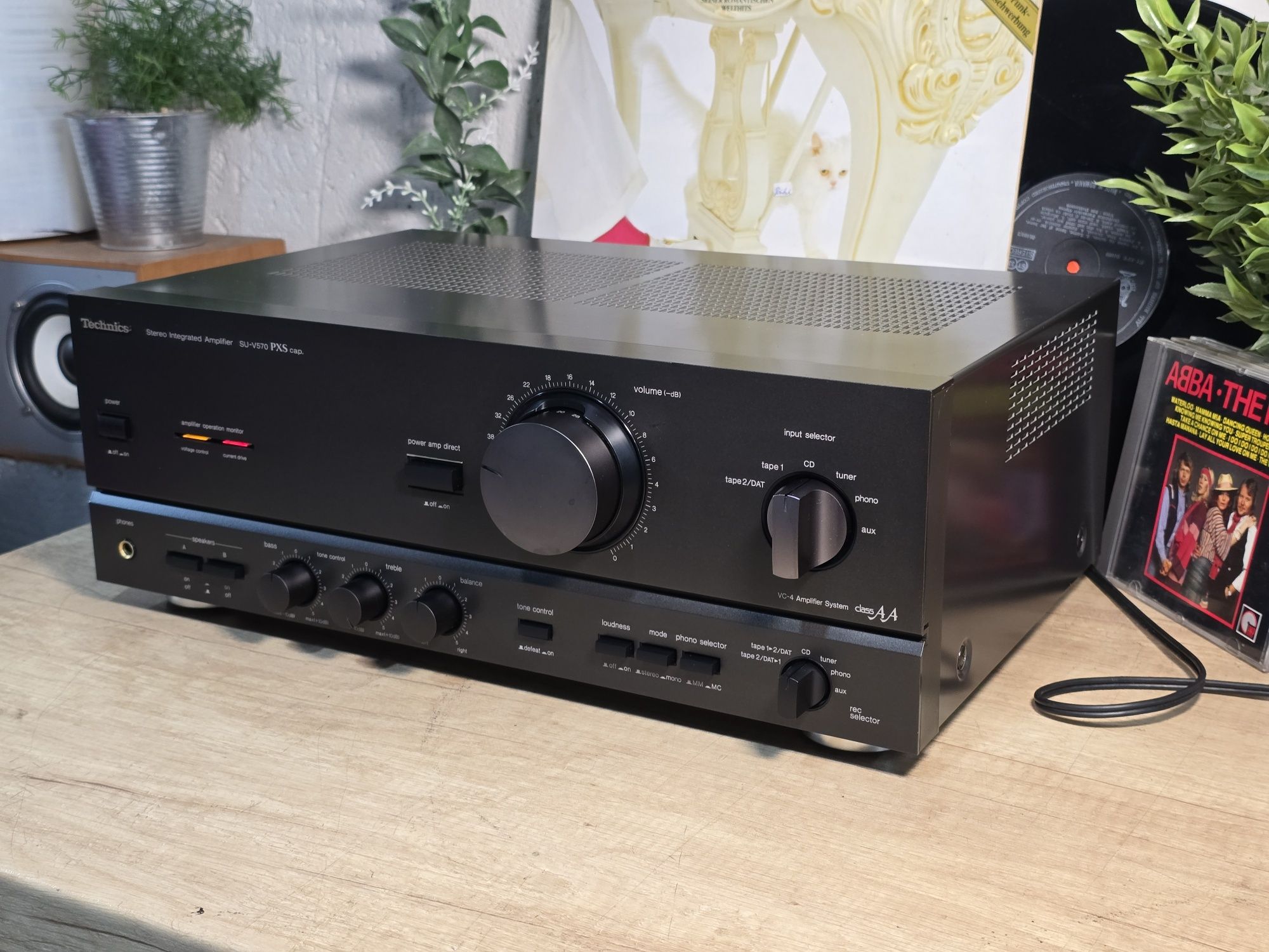 Amplificator TECHNICS su-v570 pxs cap, class AA, made in japan,  hi-fi