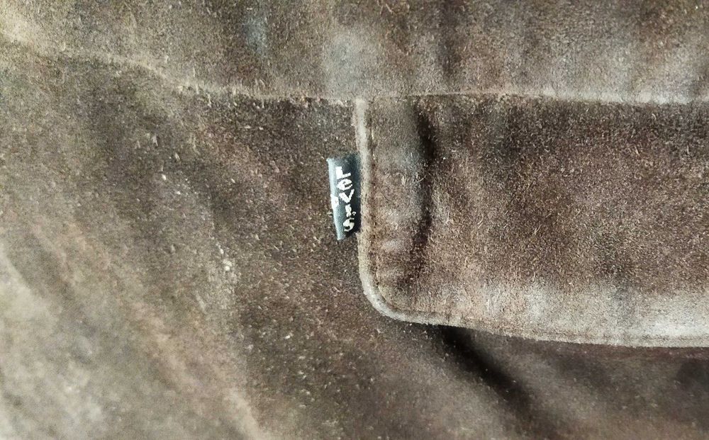 куртка замша Levi's 56 раз. original made in USA!!