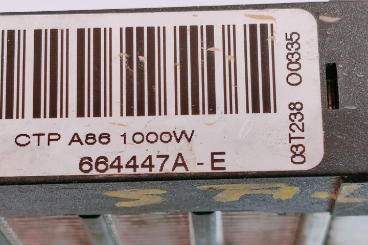 Radiator Incalzire  Rezistenta electrica 664447AE Renault Megane a 2-