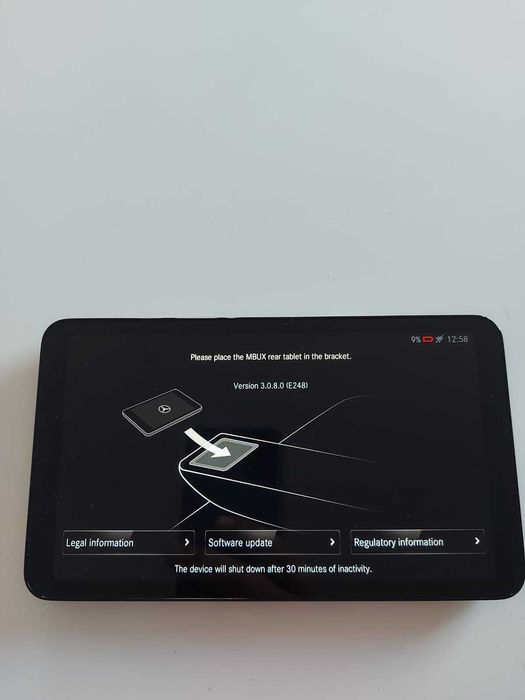 Tableta MERCEDES Myback