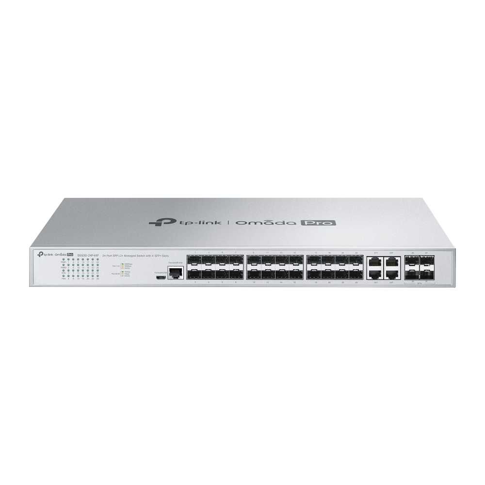 TP-Link S5500-24F4XF Omada Pro 24-Port SFP L2+ Managed Switch