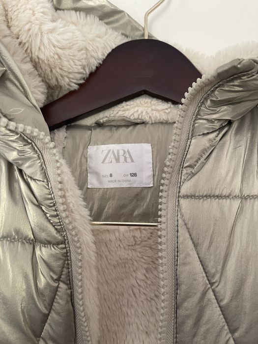 Теплая замняя куртка Zara