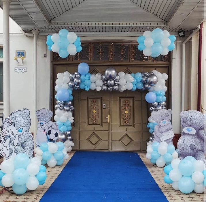 Оформление шарами